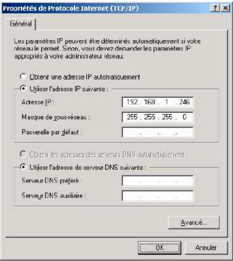 COMET LABS WN558 - Adresse IP fixe - 1