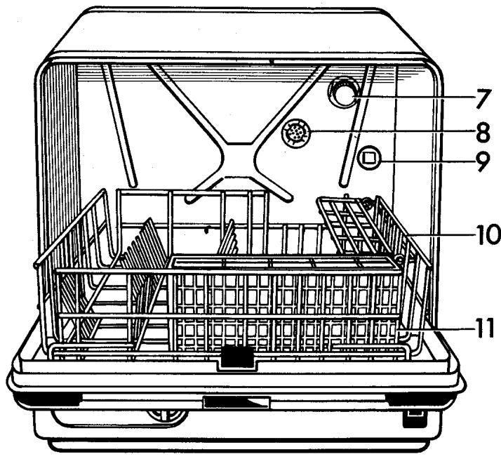 KING BD400 - Description du lave-vaisselle - 1