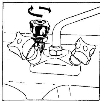 KING BD400 - Raccordement d'eau - 1