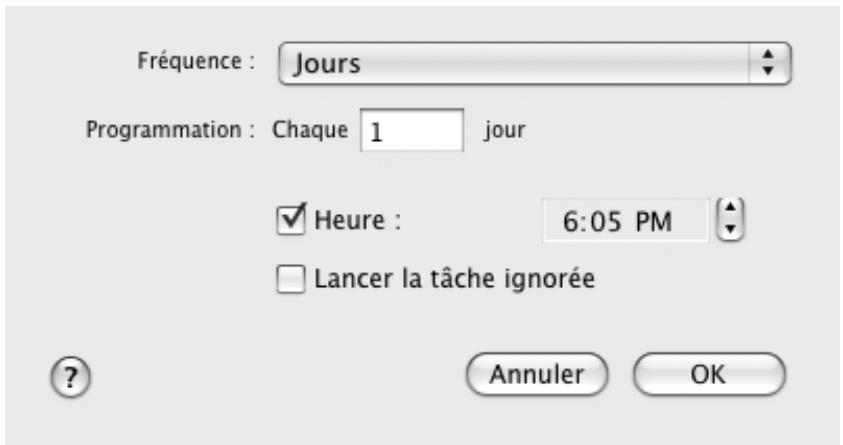 KASPERSKY ANTI-VIRUS FOR MAC - PROGRAMMATION DU LANCEMENT DES TACHES DE MISE À JOUR - 1