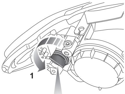 JAGUAR XF 2008 - Ampoule d'indicateur de direction - 1