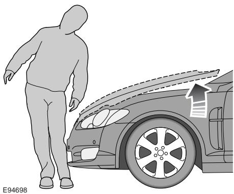 JAGUAR XF 2008 - Verrouillages de sécurité enfants - 2