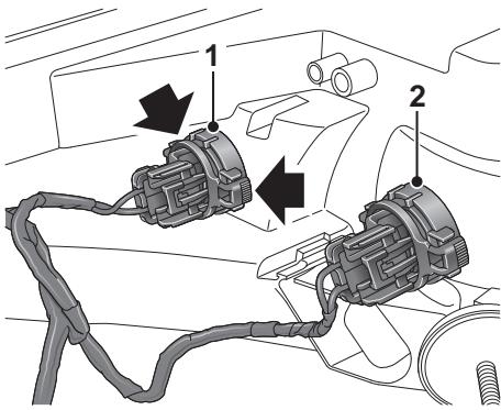 JAGUAR XF 2008 - Ampoules des indicateurs de direction arrêté et des yeux de recul - 1