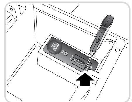 JAGUAR XF 2008 - Connexion d'un périphérique USB - 1