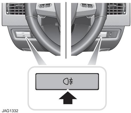 JAGUAR XF 2008 - FEU Arriere de broullard - 1
