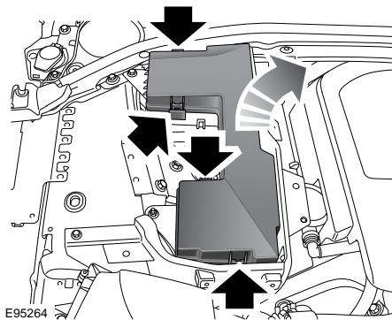 JAGUAR XF 2008 - Boîte à fusibles du compartiment moteur - 3