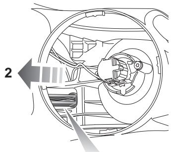 JAGUAR XF 2008 - Ampoule de feu de position - 2
