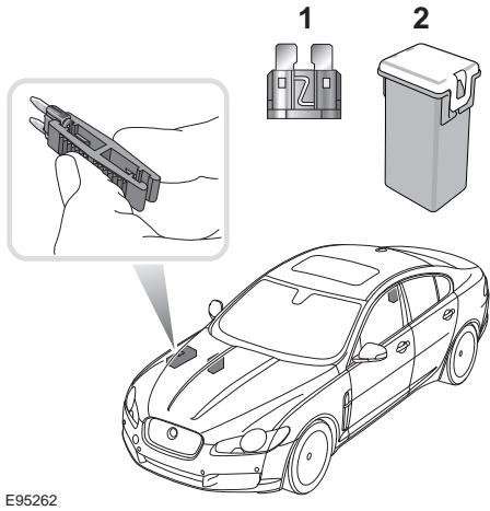 JAGUAR XF 2008 - Avertissement - 5