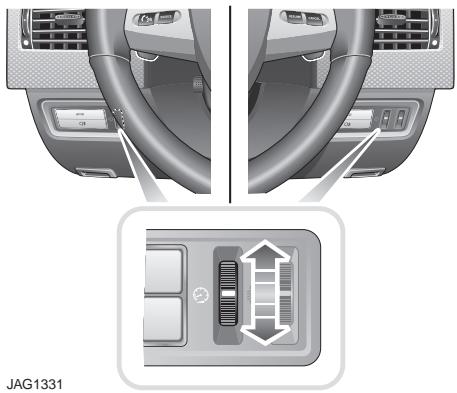 JAGUAR XF 2008 - Rheostat d'eclairage du tableau de BORD - 1
