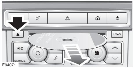 JAGUAR XF 2008 - Ejection de CD - 1