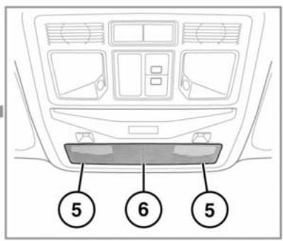 JAGUAR XJ 2011 - Eclairage interieur - 2