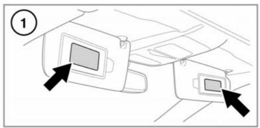 JAGUAR XJ 2011 - Airbags et appuie-tete ACTIFS - 1