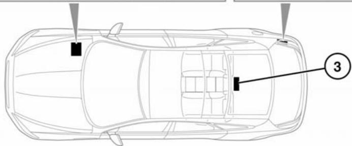 JAGUAR XJ 2011 - Emplacement des BOITES à fusibles - 4