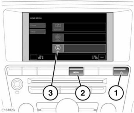 JAGUAR XJ 2011 - Utilisation du systeme de navigation - 1