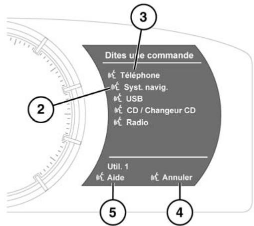 JAGUAR XJ 2011 - Utilisation du systeme de commandes vocales - 2