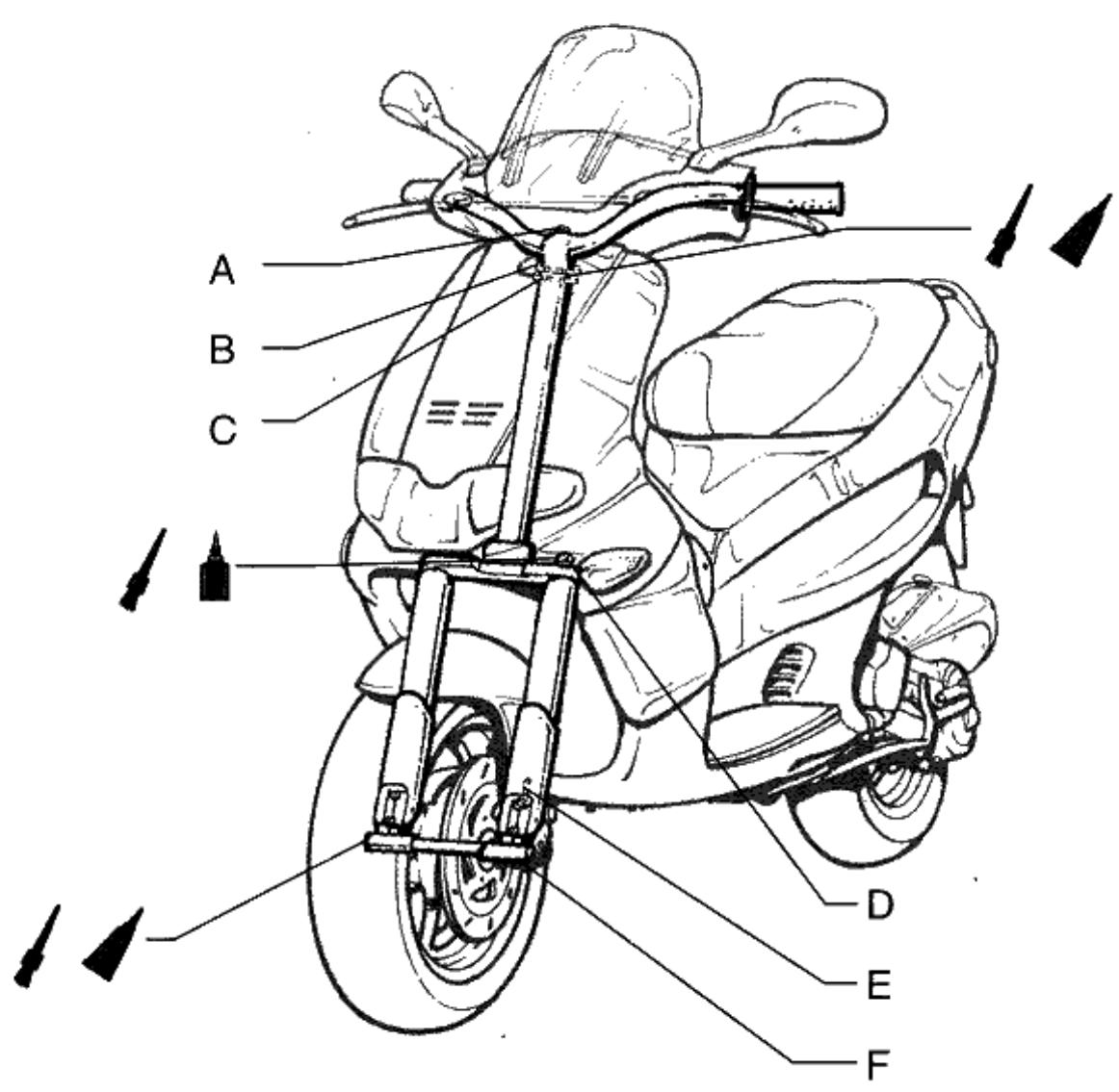 GILERA RUNNER FX-R - Suspension - 2