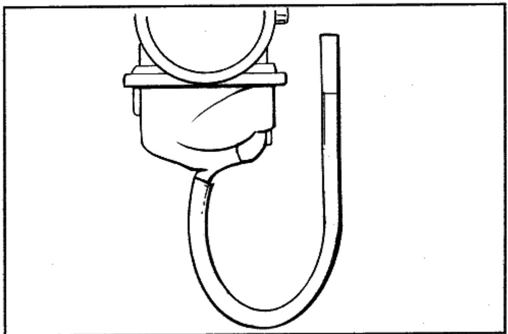 GILERA RUNNER FX-R - Vérification du niveau de cuve - 1