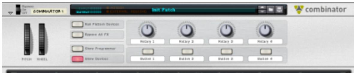 PROPELLERHEAD REASON 3.0 - Le Panneau de Contrôle - 1