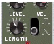 PROPELLERHEAD REASON 3.0 - Bouton Length et sélecteur Decay/Gate - 1