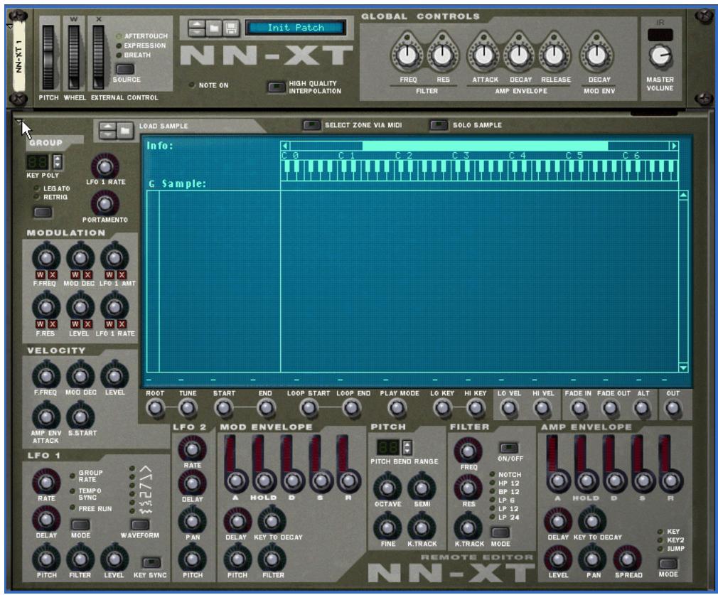 PROPELLERHEAD REASON 3.0 - Section d'édition des échantillons - 2