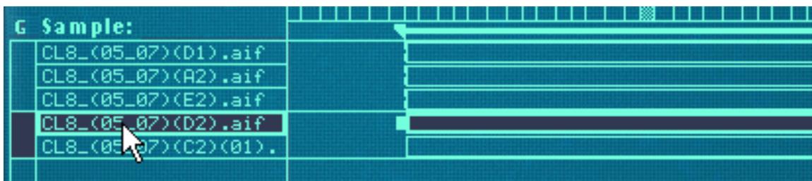 PROPELLERHEAD REASON 3.0 - Sélection d'un groupe et/ou des zones d'un groupe - 2