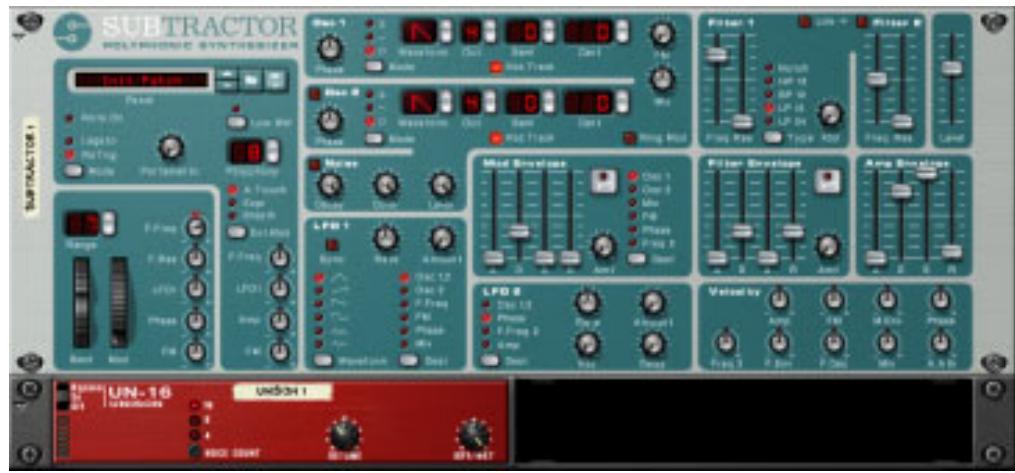 PROPELLERHEAD REASON 3.0 - Choix du signal de porteuse - 1