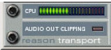 PROPELLERHEAD REASON 3.0 - Affichage des ressources du processeur - 1