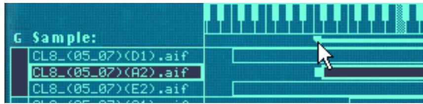 PROPELLERHEAD REASON 3.0 - Au moyen des poignées de la barre de tessiture - 4