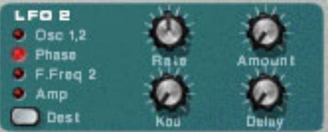 PROPELLERHEAD REASON 3.0 - Section des LFO - 2