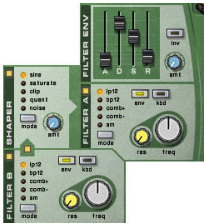 PROPELLERHEAD REASON 3.0 - Section des filtrés - 1