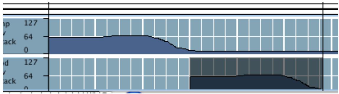 PROPELLERHEAD REASON 3.0 - Copie de données entre différentes sous-pistes de contrôleur - 3