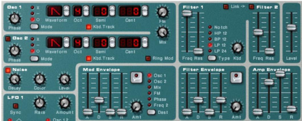 PROPELLERHEAD REASON 3.0 - Pendant que vous yêtes, affectez la sortie du vocodeur au retour Aux 1. - 2