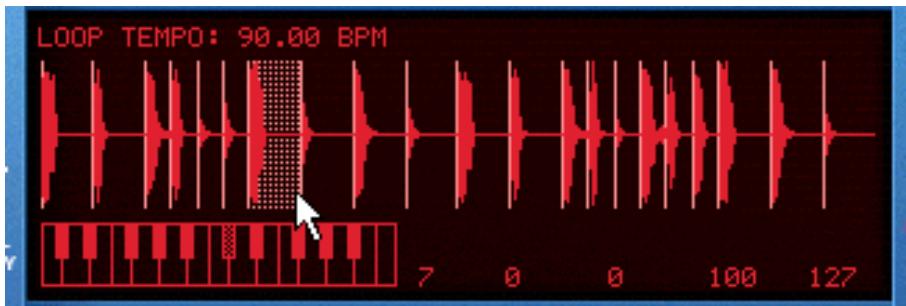 PROPELLERHEAD REASON 3.0 - Sélection des coupes sonores (Slices) - 1