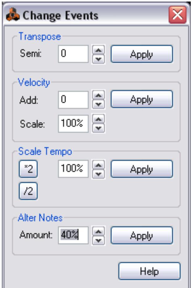 PROPELLERHEAD REASON 3.0 - Change Events... - 1