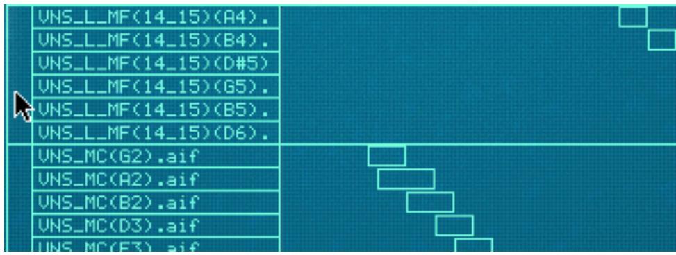PROPELLERHEAD REASON 3.0 - Sélection de toutes les zones d'un groupe - 1