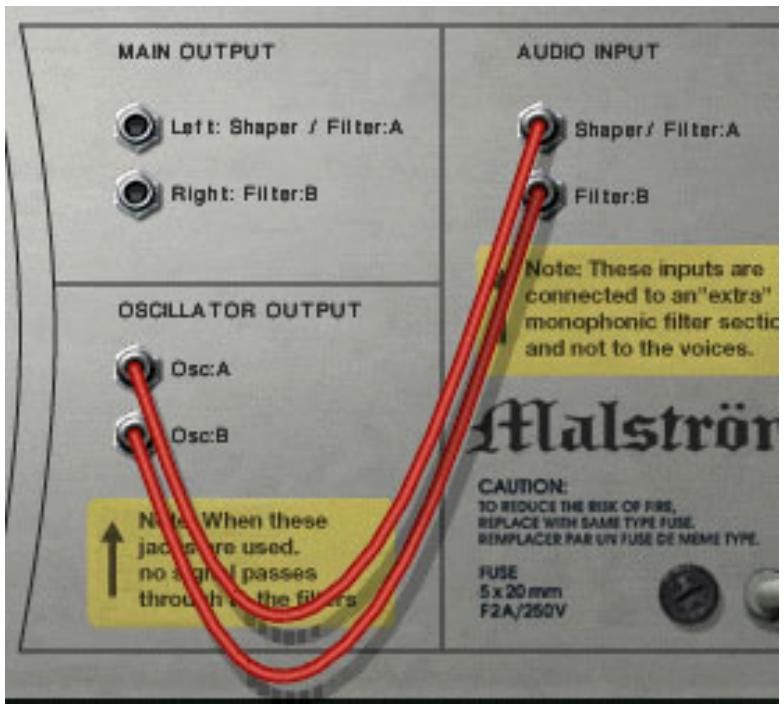 PROPELLERHEAD REASON 3.0 - Reprise du signal de Malström sur les entrées audio - 1