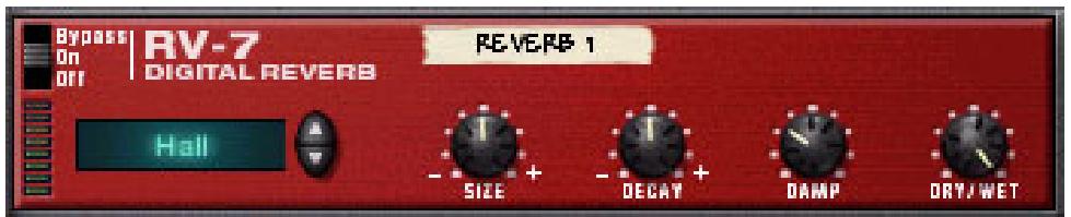 PROPELLERHEAD REASON 3.0 - RV-7 Réverbération numérique - 1