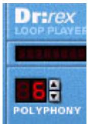 PROPELLERHEAD REASON 3.0 - Réglage de la polyphonie (Polyphony) - 1