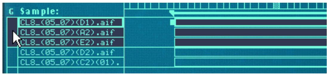 PROPELLERHEAD REASON 3.0 - Sélection d'un groupe et/ou des zones d'un groupe - 1
