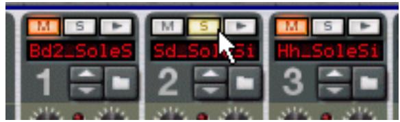 PROPELLERHEAD REASON 3.0 - Mute et Solo - 1