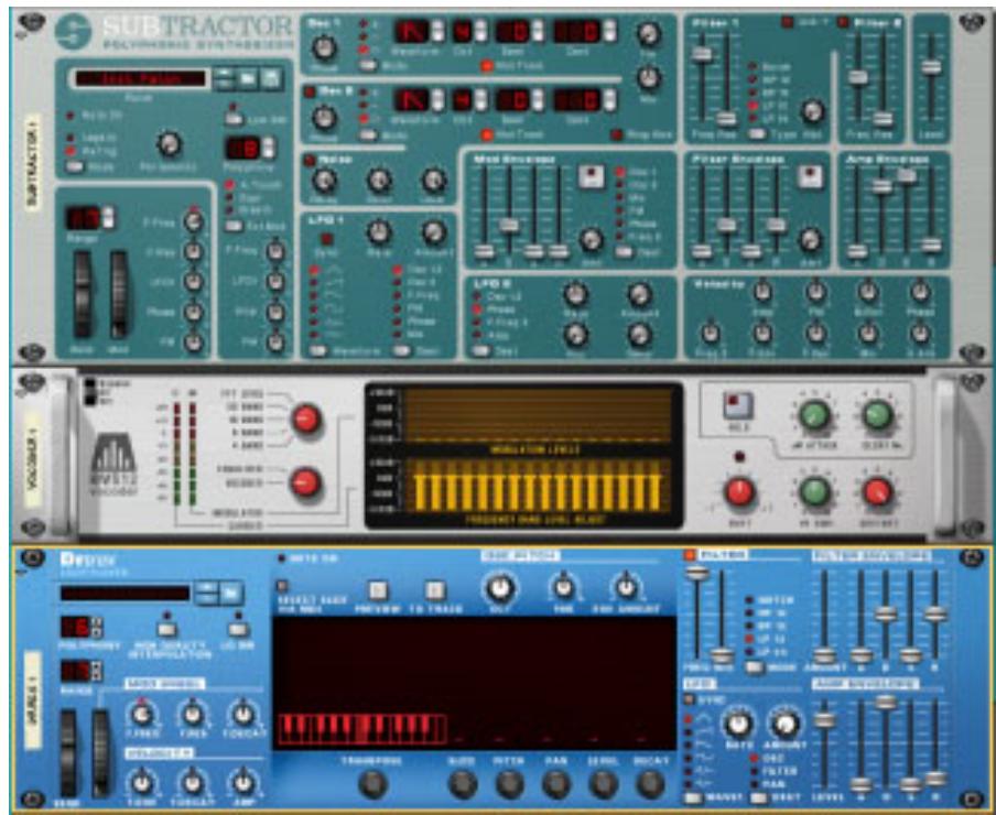 PROPELLERHEAD REASON 3.0 - Configuration de vocabeur élémentaire - 2