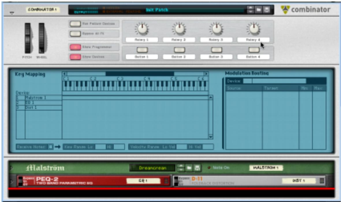 PROPELLERHEAD REASON 3.0 - Éléments du Combinator - 1