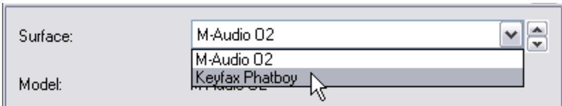 PROPELLERHEAD REASON 3.0 - Utiliser la boite de dialogue "Surface Locking" - 2