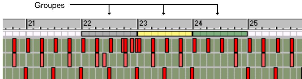 PROPELLERHEAD REASON 3.0 - Vous pouvez régler individuellement le zoom horizontal des modes Édition et Arrangement. - 1
