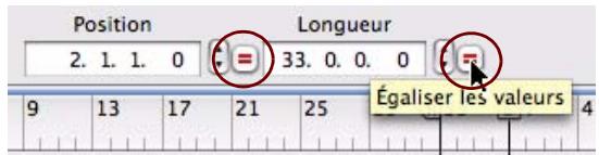 PROPELLERHEAD RECORD 1.5 - Égalisation des clips via la fonction « Égaliser les valeurs » - 1