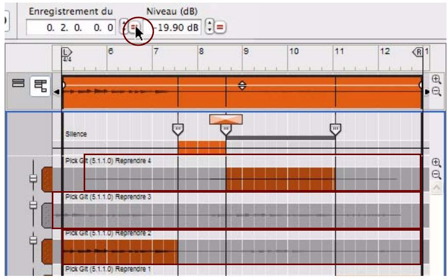 PROPELLERHEAD RECORD 1.5 - Égalisation des décalages d'enregistrement - 1