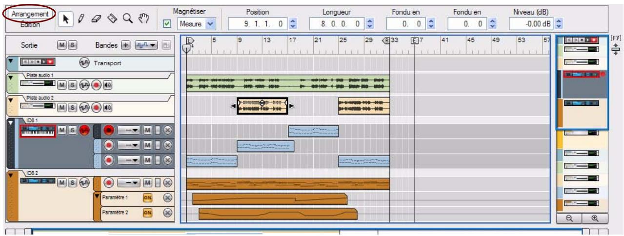 PROPELLERHEAD RECORD 1.5 - Mode arrangement - 1