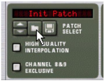 PROPELLERHEAD RECORD 1.5 - Charger un Patch - 1