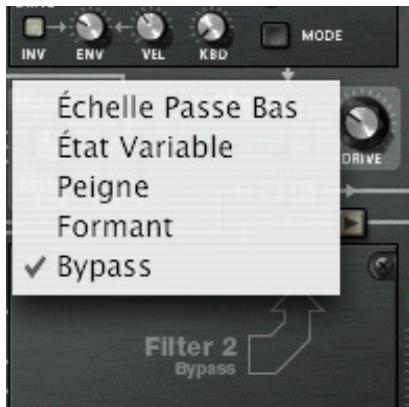 PROPELLERHEAD RECORD 1.5 - Cliquez sur la flèche dans le coin supérieur gauche de l'emplacement d'Oscillateur 2 pour faire apparaitre un menu et sclectionnez y un second oscillateur. - 4