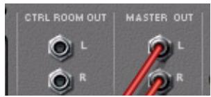 PROPELLERHEAD RECORD 1.5 - Section Sortie de la piece de contrôle - 1